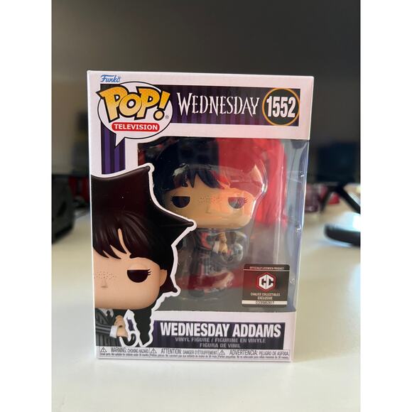 EXCLUSIVE Wednesday Umbrella Funko Pop #1552 Television Addams Family Ortega TV - Picture 1 of 6